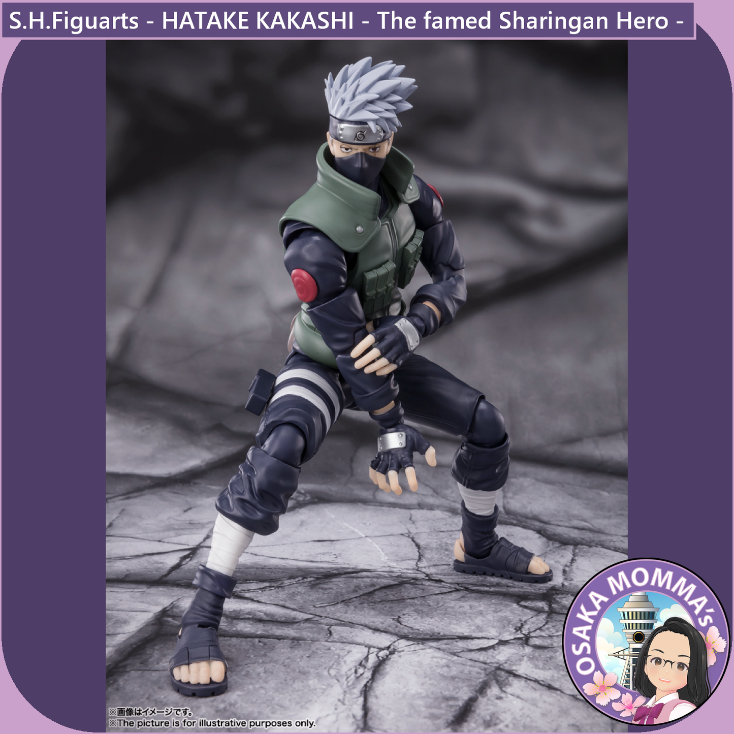 S.H.Figuarts - HATAKE KAKASHI - The famed Sharingan Hero -【Reissue】