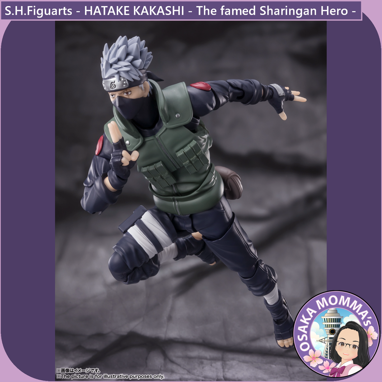S.H.Figuarts - HATAKE KAKASHI - The famed Sharingan Hero -【Reissue】
