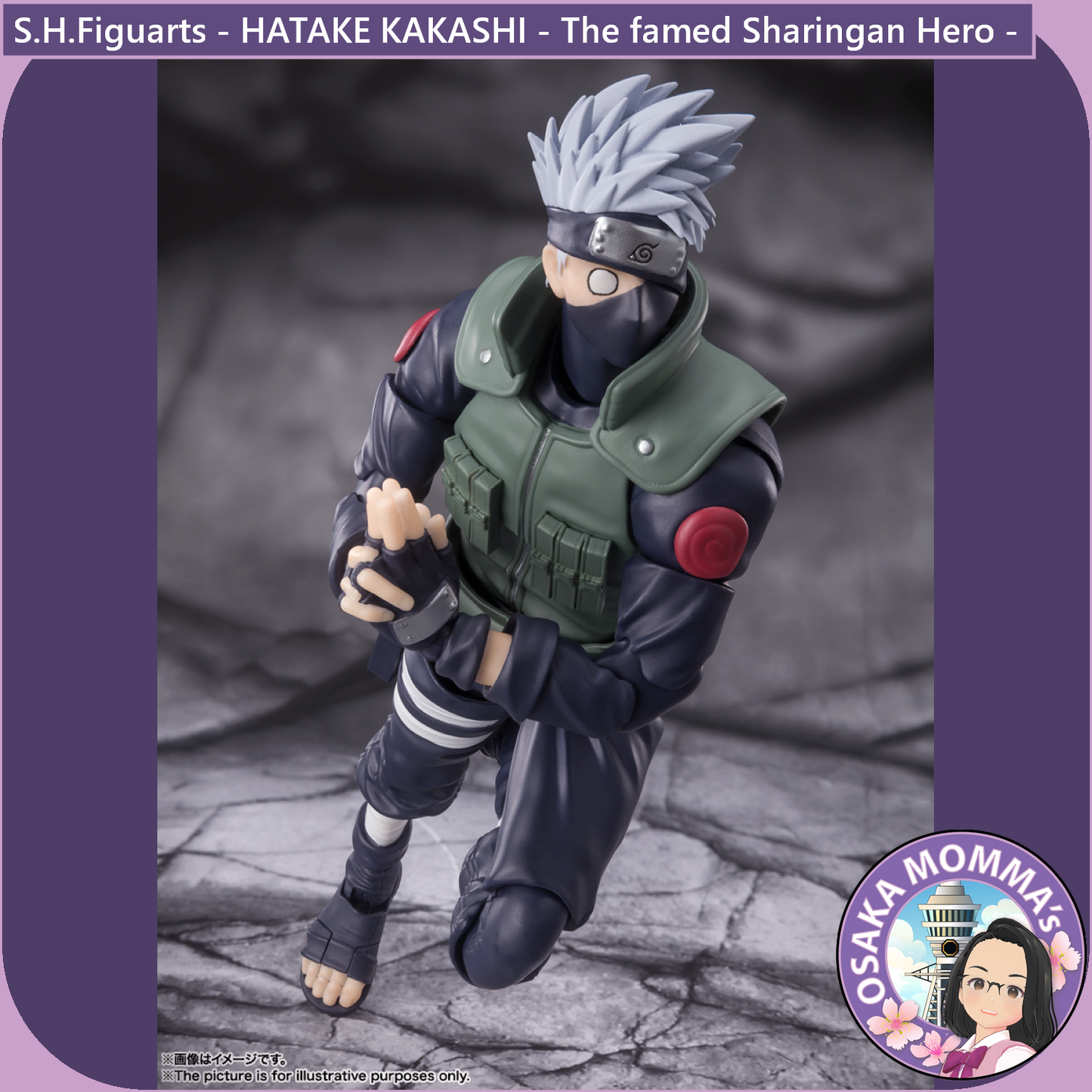 S.H.Figuarts - HATAKE KAKASHI - The famed Sharingan Hero -【Reissue】