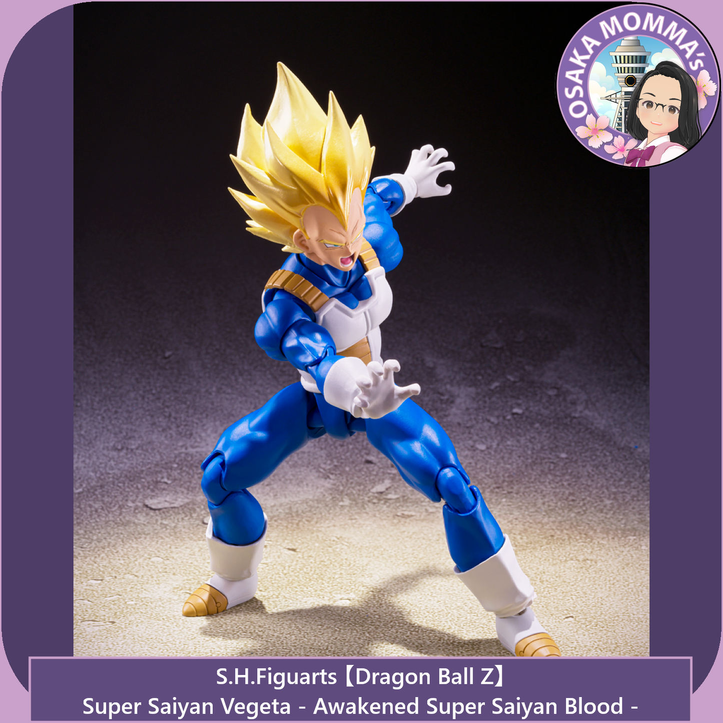 Super Saiyan Vegeta - Awakened Super Saiyan Blood -【Re-release】- S.H.Figuarts【Sep.2025】