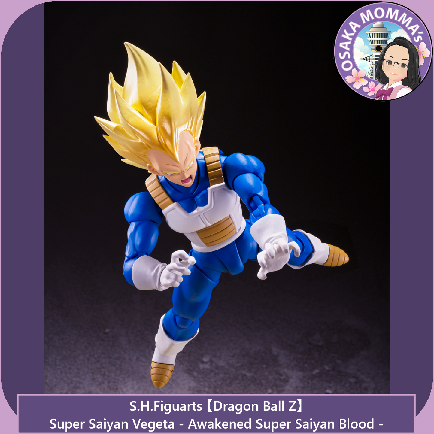 Super Saiyan Vegeta - Awakened Super Saiyan Blood -【Re-release】- S.H.Figuarts【Sep.2025】