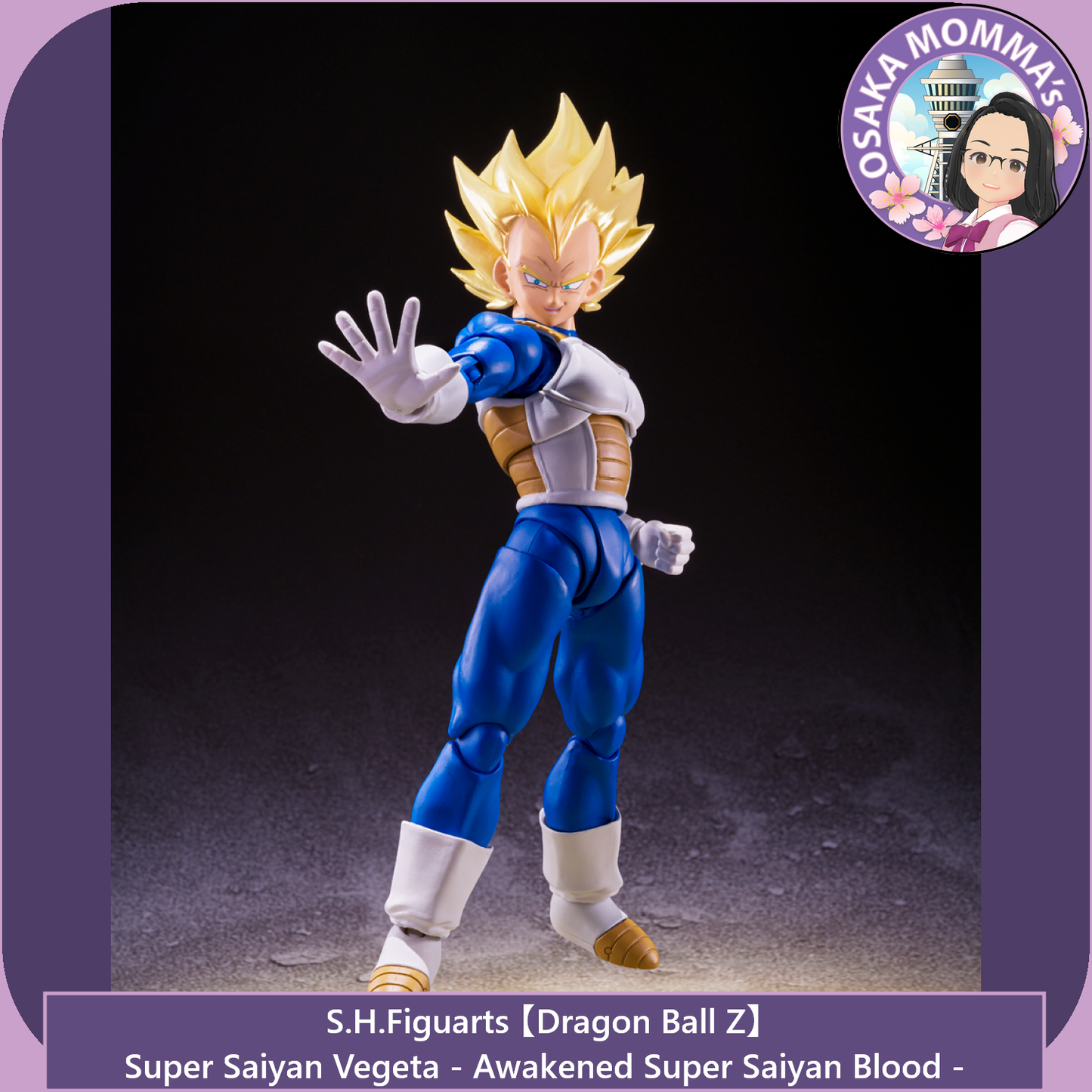 Super Saiyan Vegeta - Awakened Super Saiyan Blood -【Re-release】- S.H.Figuarts【Sep.2025】