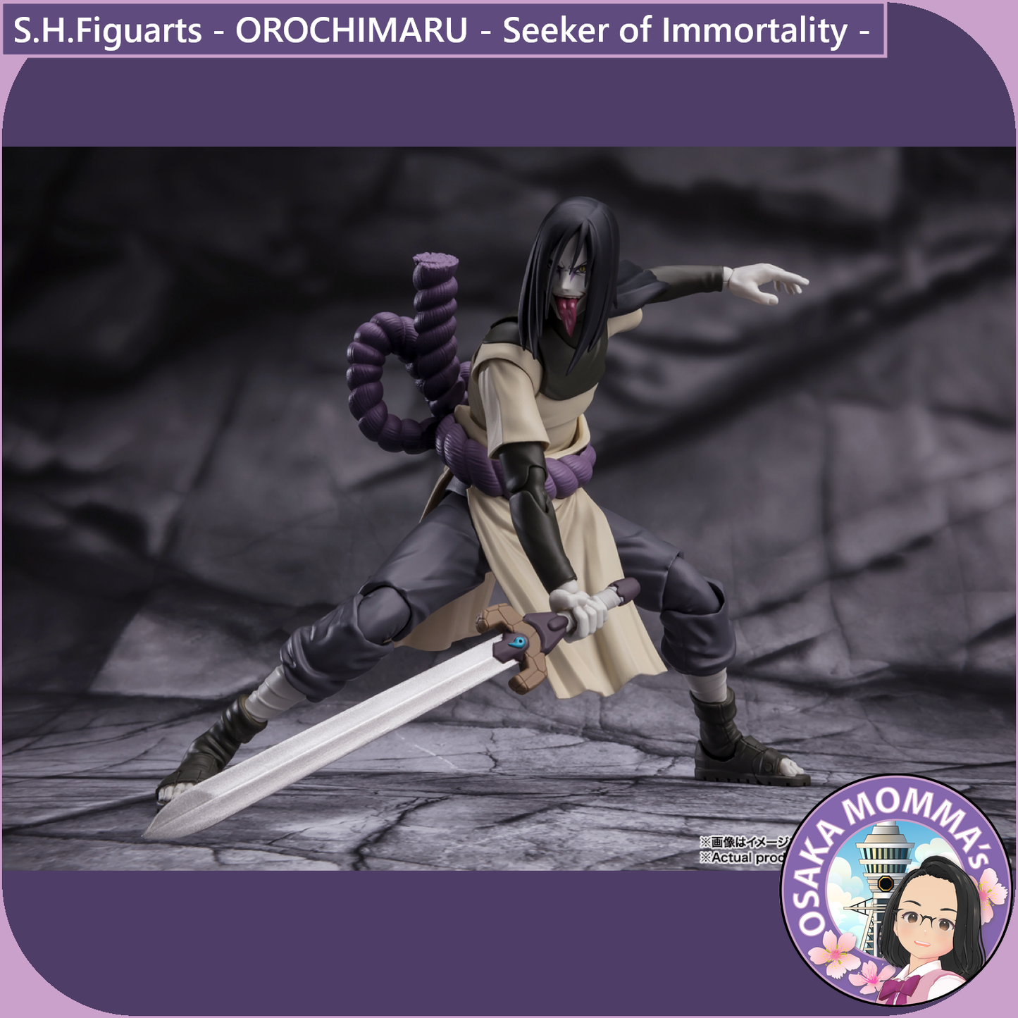 S.H.Figuarts - OROCHIMARU -Seeker of Immortality-【Reissue】