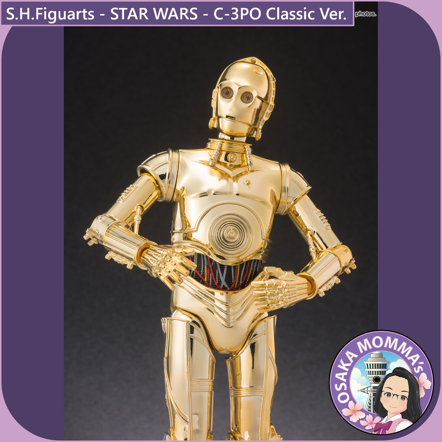 S.H.Figuarts - C-3PO -Classic Ver.- (STAR WARS - A MEW HOPE)