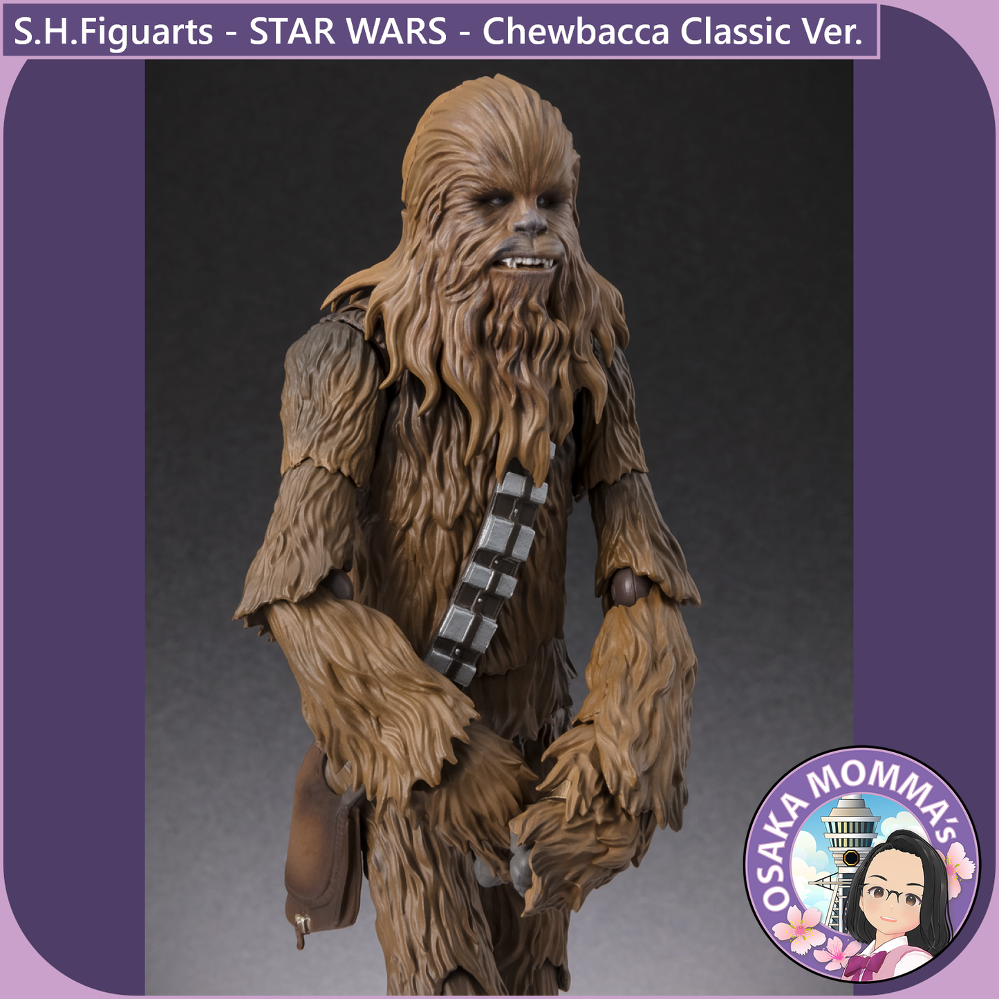 S.H.Figuarts - Chewbacca -Classic Ver.- (STAR WARS - A MEW HOPE)