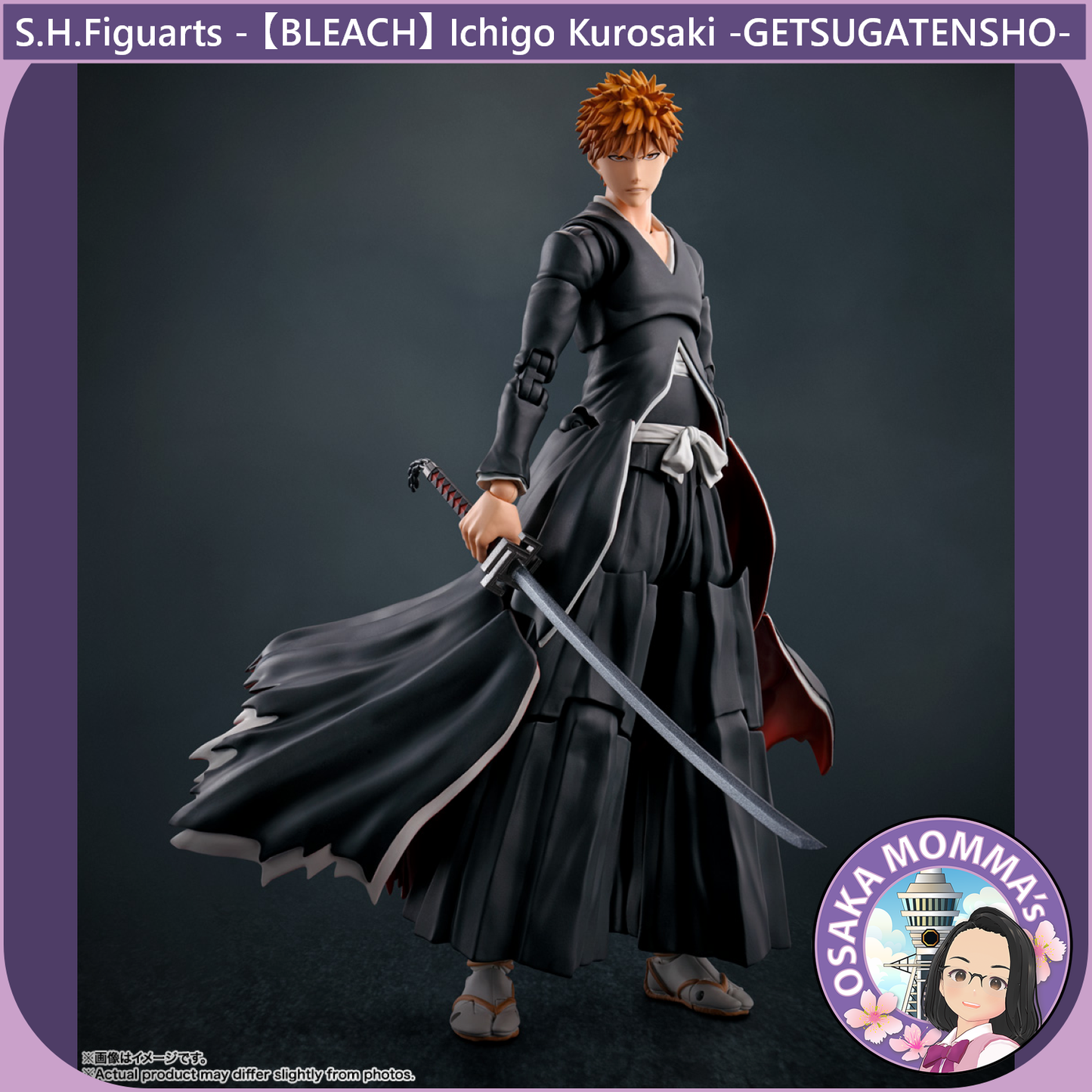 S.H.Figuarts - Ichigo Kurosaki -GETSUGATENSHO-