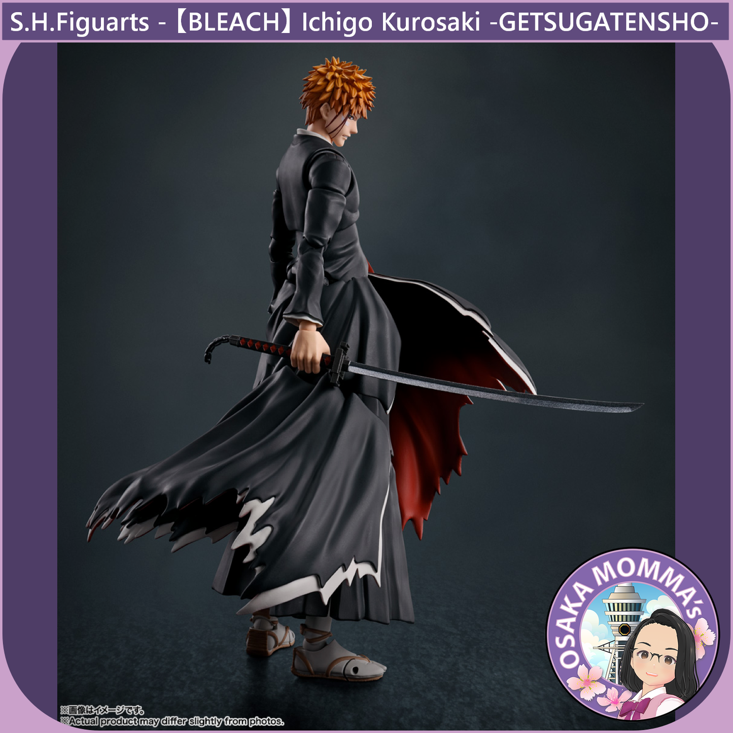 S.H.Figuarts - Ichigo Kurosaki -GETSUGATENSHO-