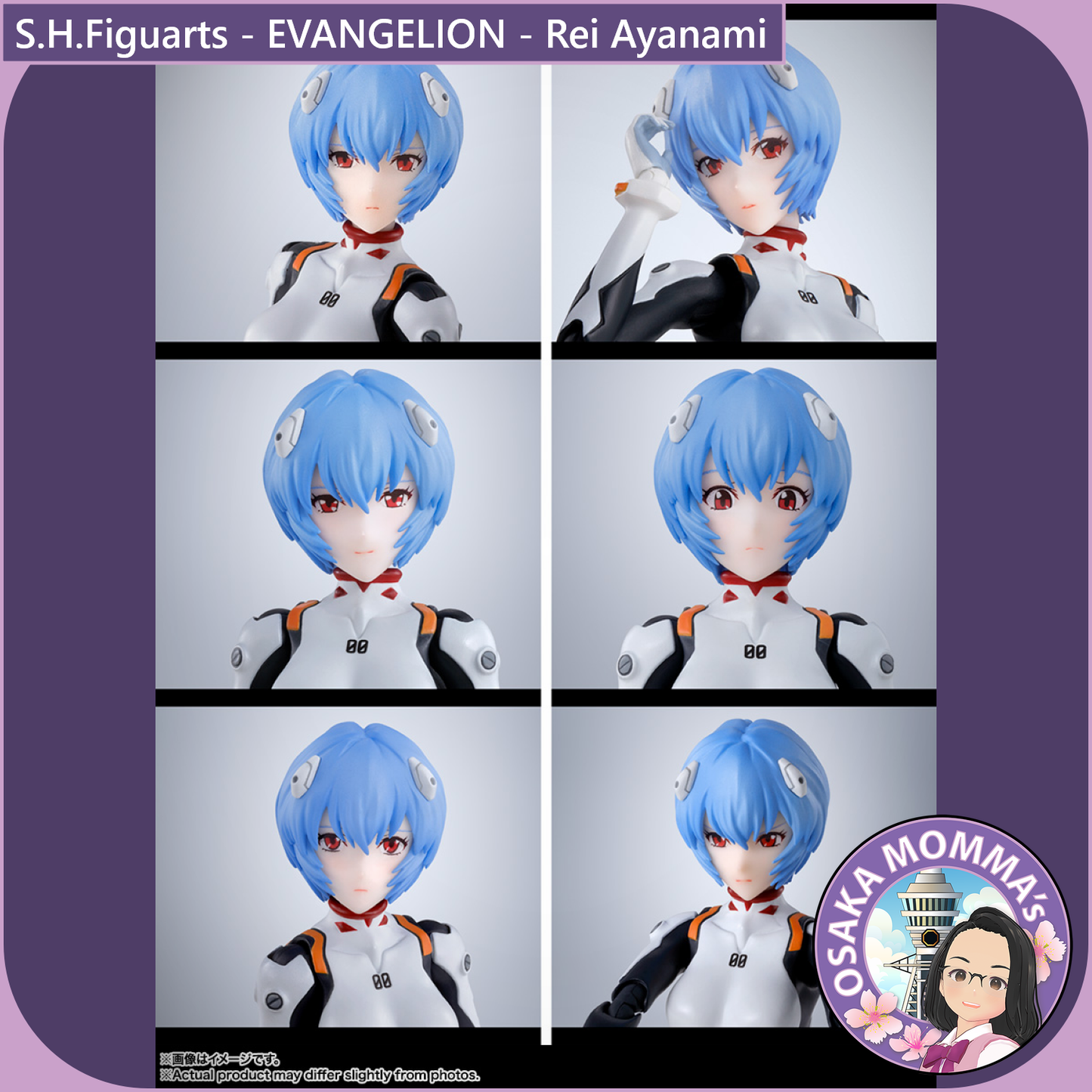 S.H.Figuarts - EVANGELION - Ayanami Rei【Nov.2025】