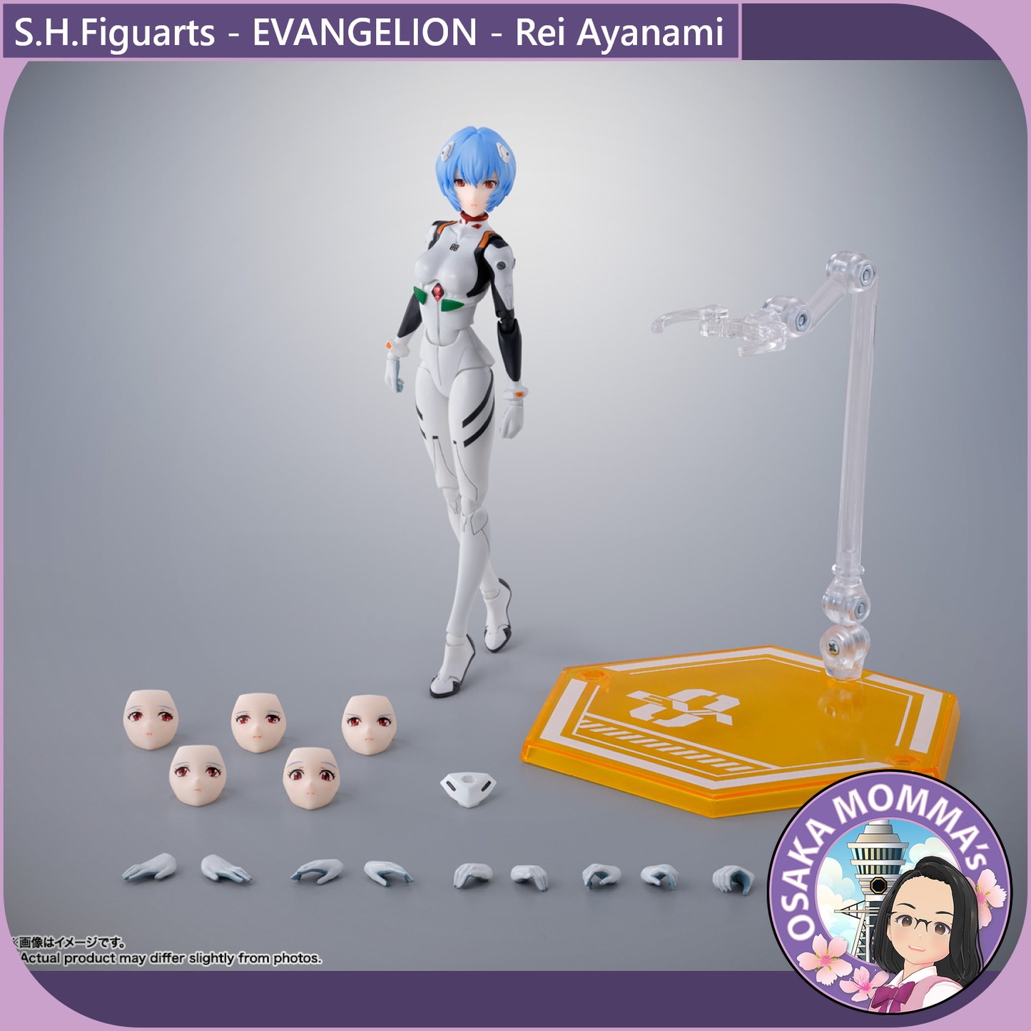 S.H.Figuarts - EVANGELION - Ayanami Rei【Nov.2025】