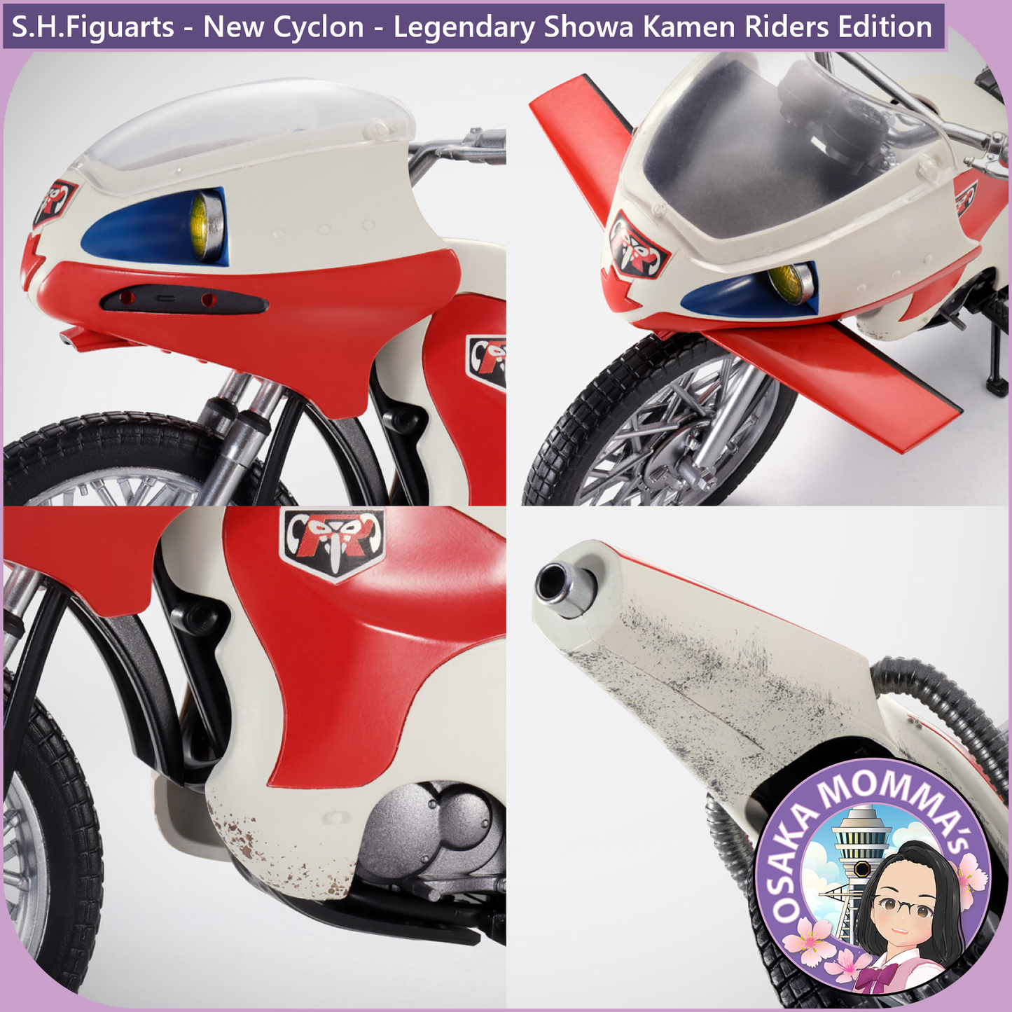 S.H.Figuarts New Cyclone - Legendary Showa Kamen Riders Edition【Nov.2025】