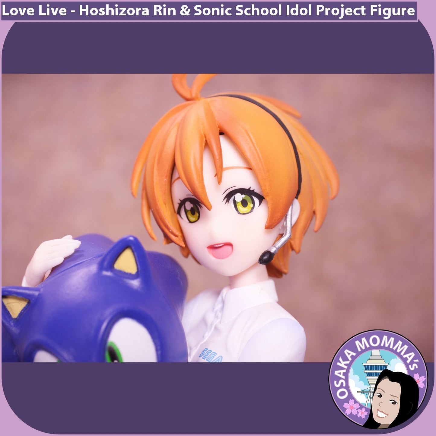 Hoshizora Rin & Sonic School Idol Figure