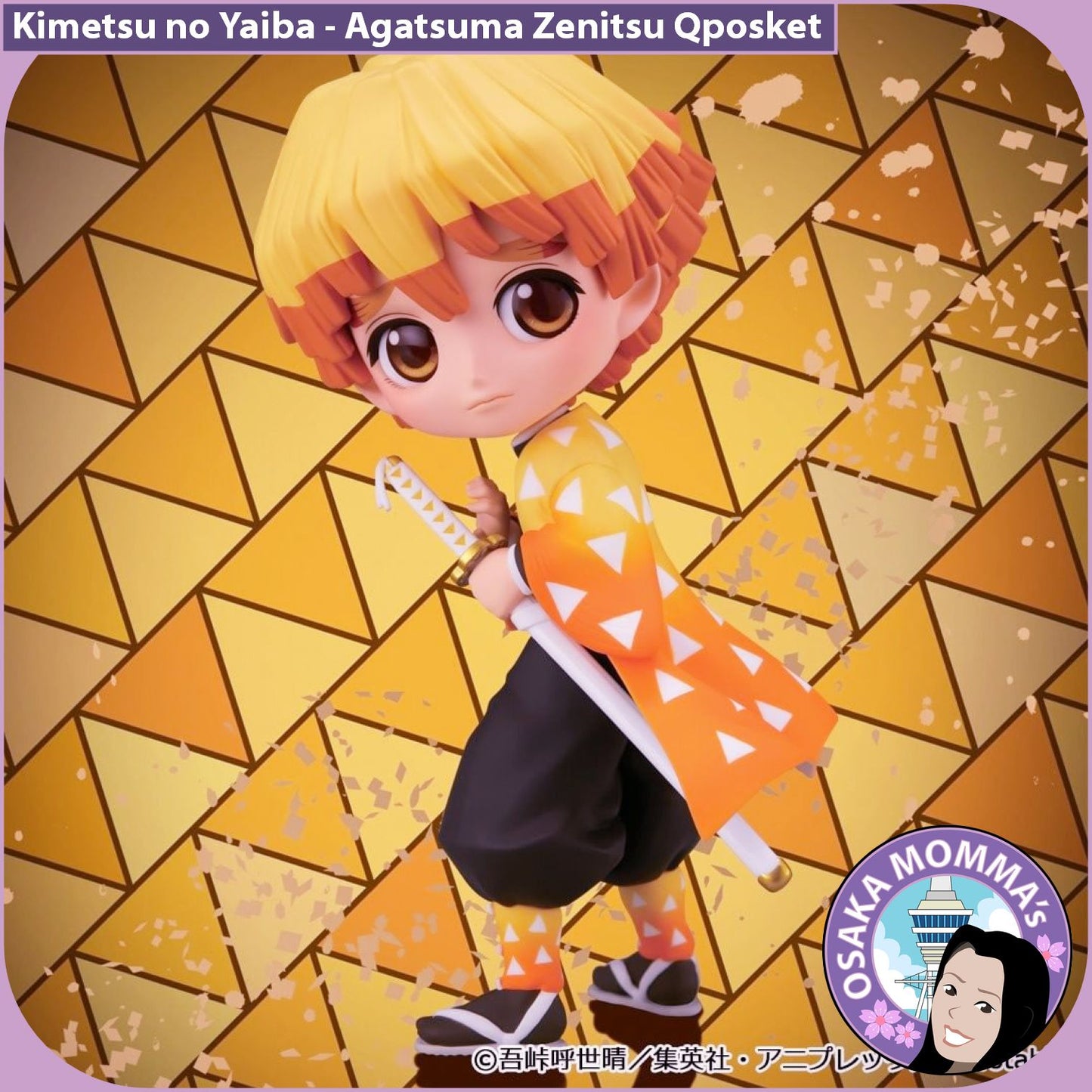Agatsuma Zenitsu Vol.1 Qposket Figure