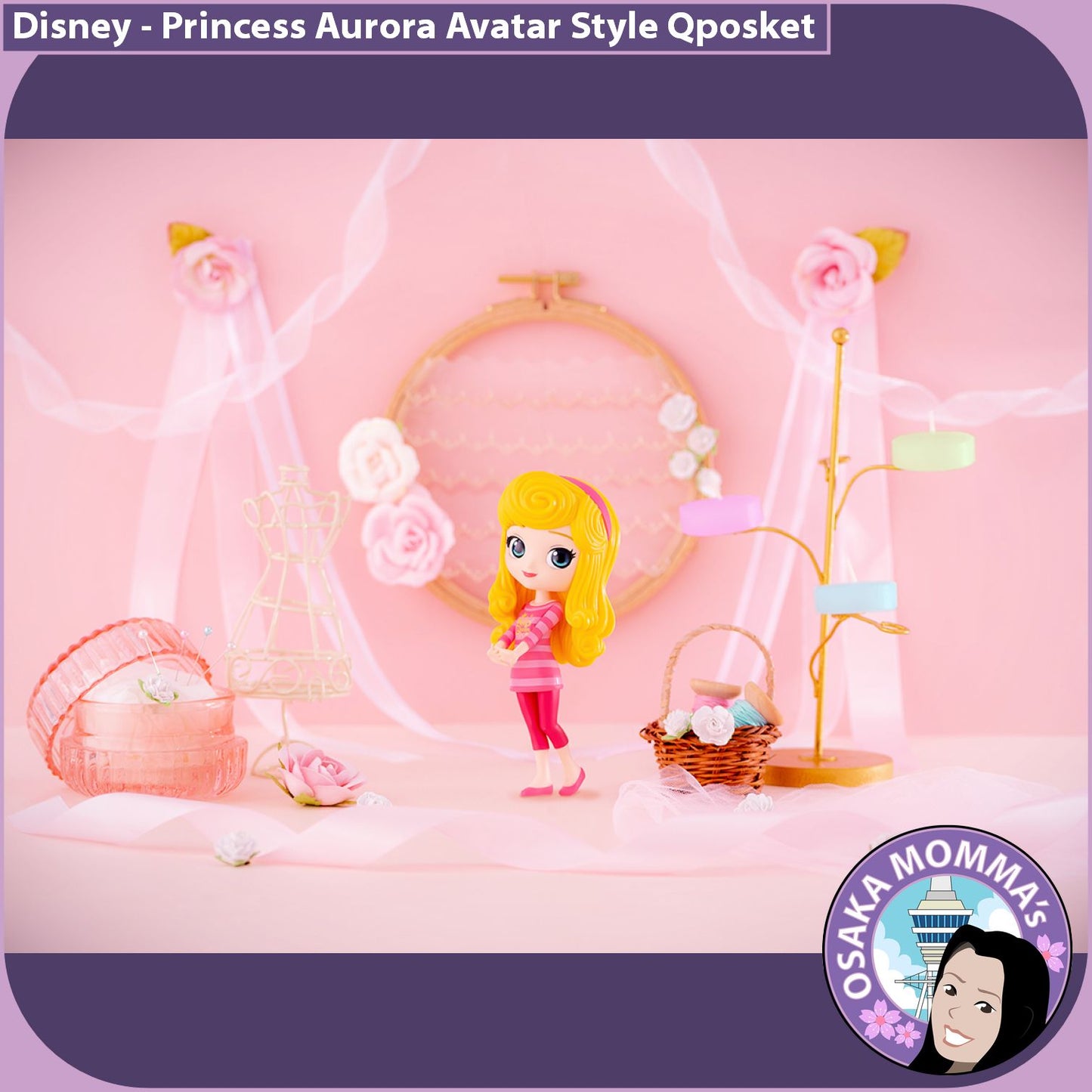 Princess Auroura Avatar Style Qposket Figure