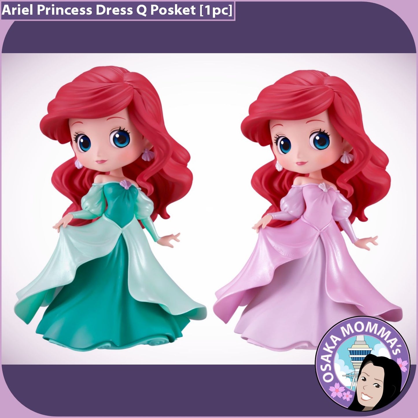 Ariel Princess Dress Qposket