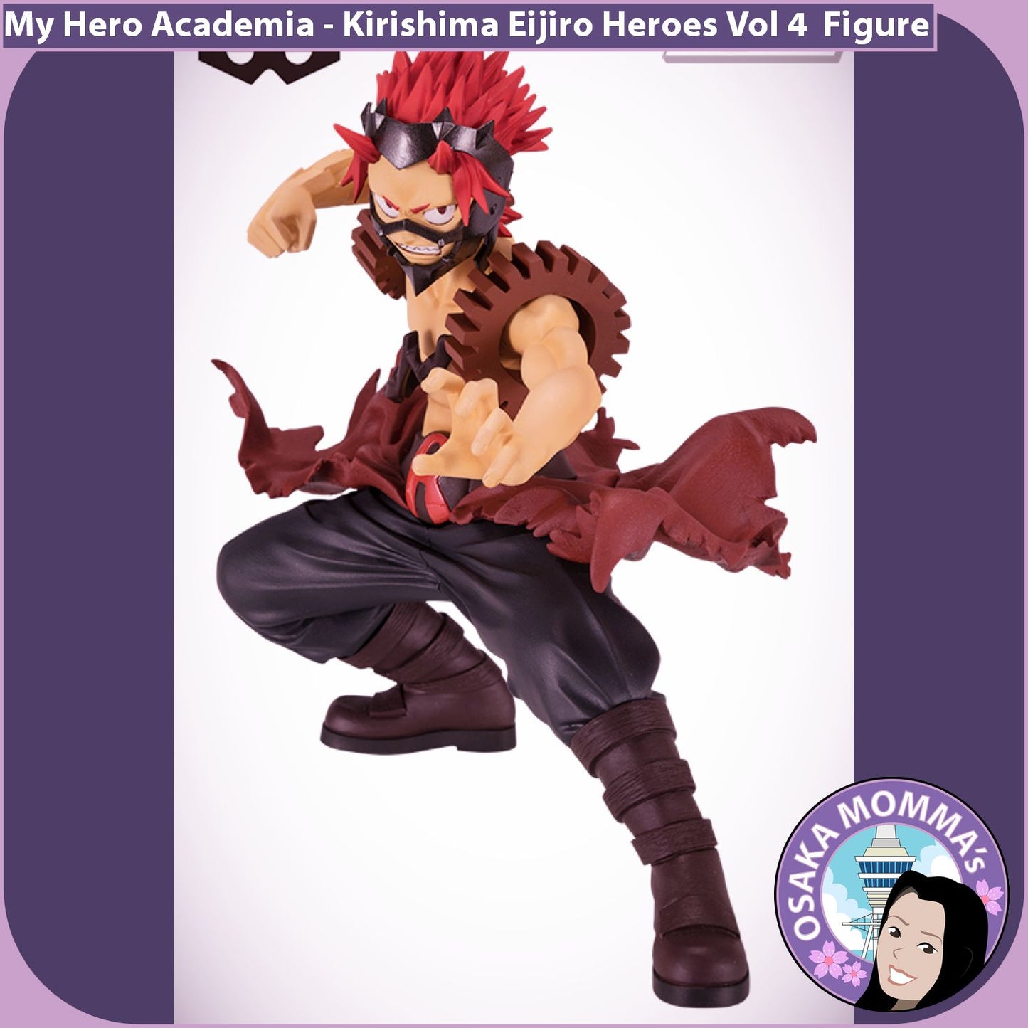 Kirishima Eijiro Amazing Heroes Figure