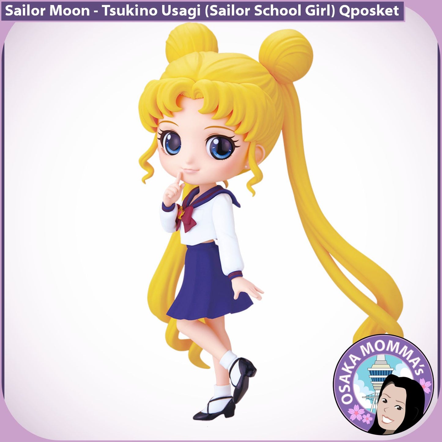 Sailor Moon School Girl Qposket 6 Figure Set