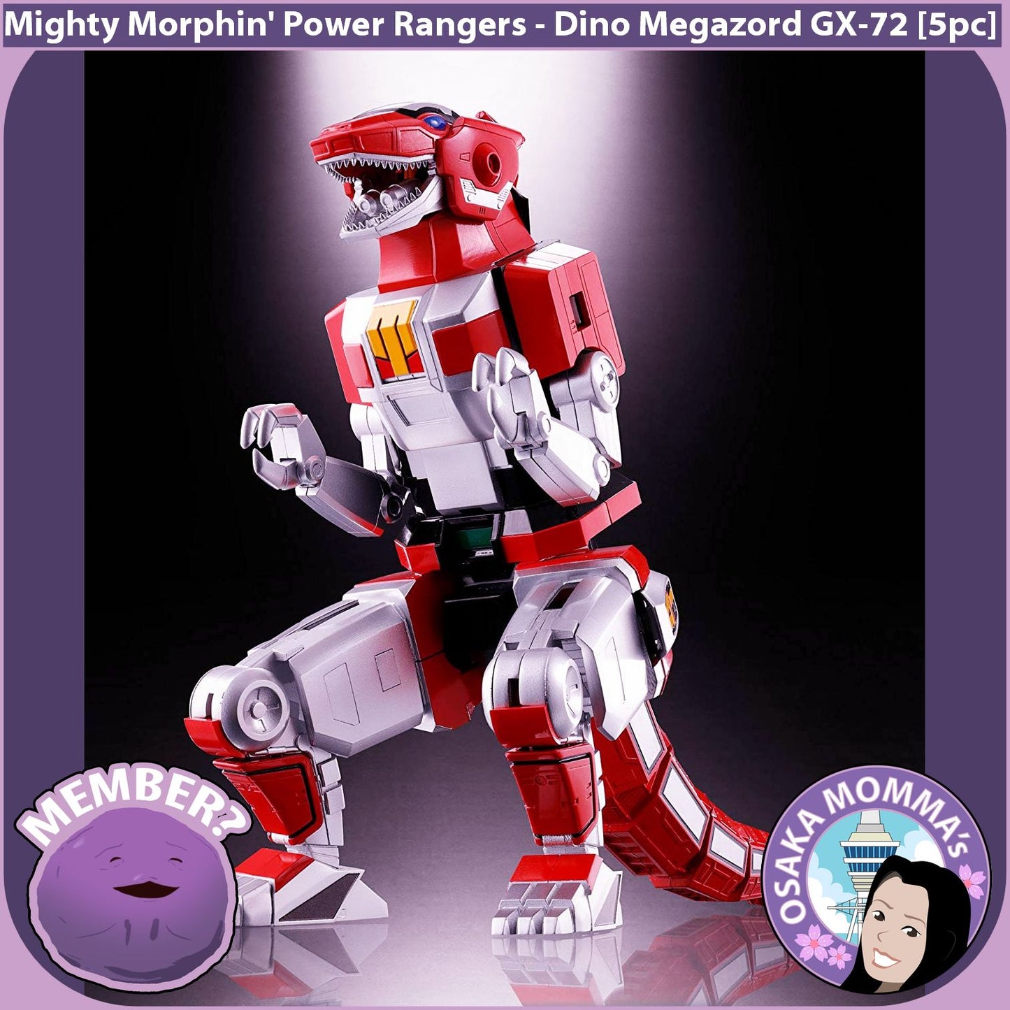 Mighty Morphin' Power Rangers Dino Megazord GX-72