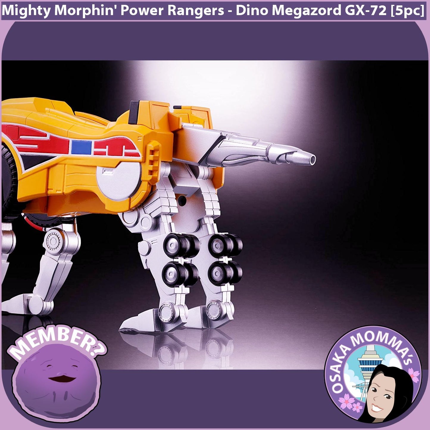 Mighty Morphin' Power Rangers Dino Megazord GX-72