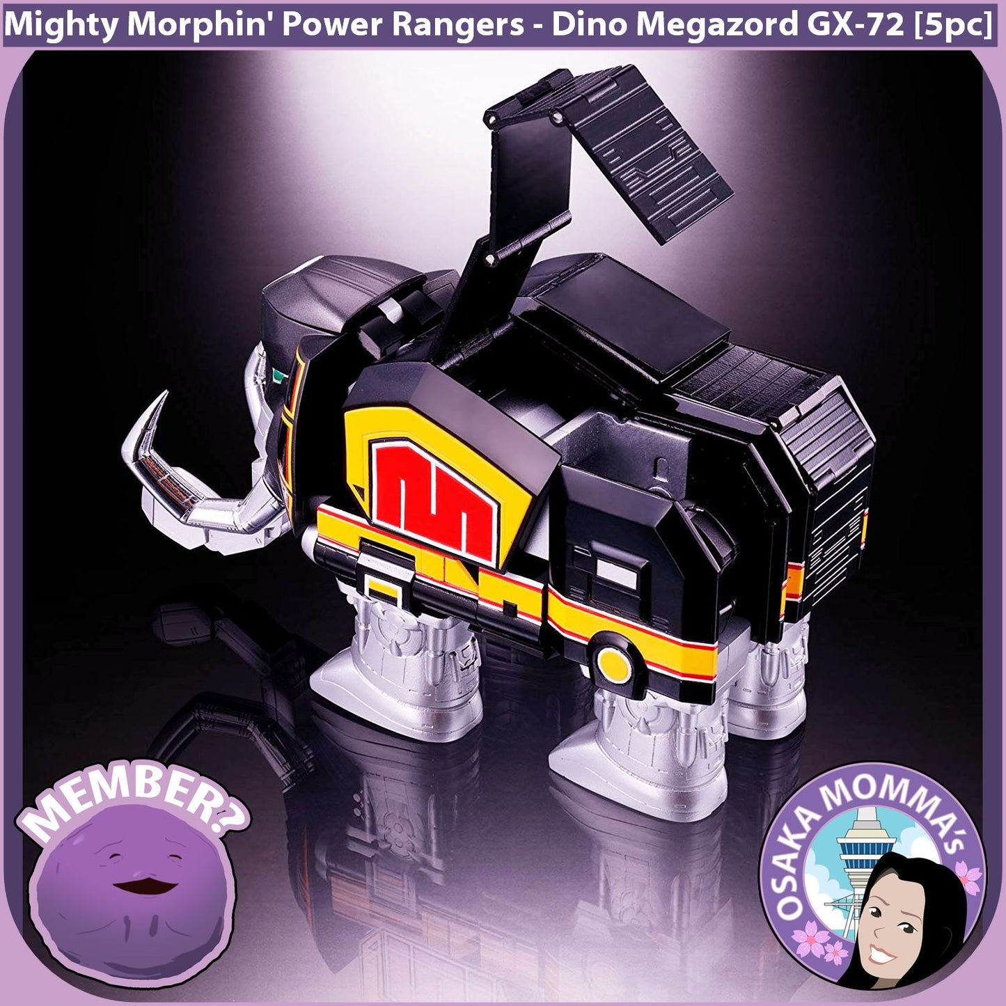 Mighty Morphin' Power Rangers Dino Megazord GX-72