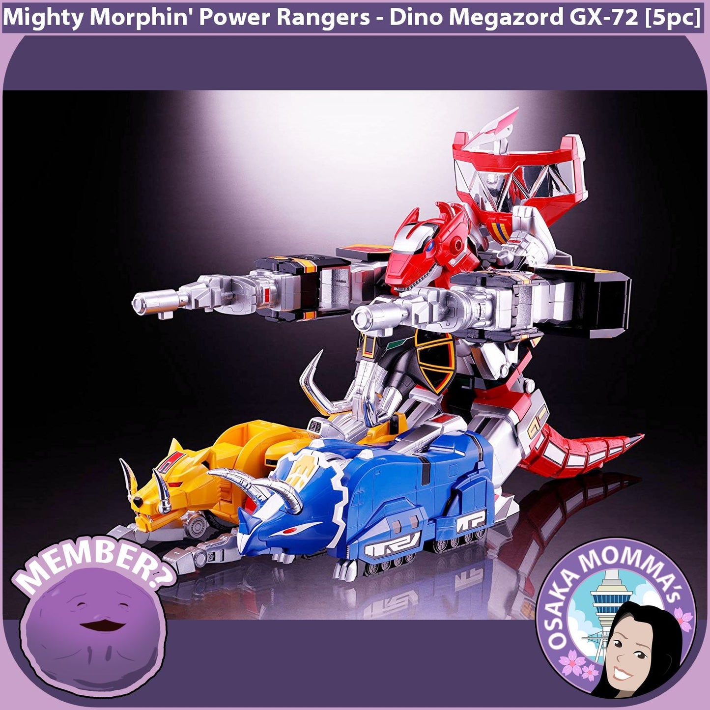 Mighty Morphin' Power Rangers Dino Megazord GX-72