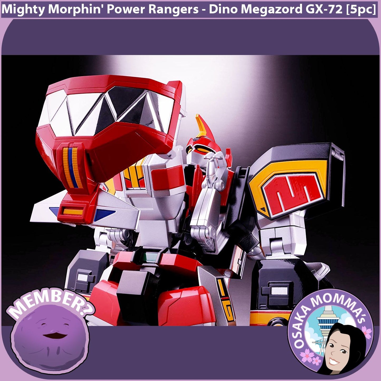 Mighty Morphin' Power Rangers Dino Megazord GX-72