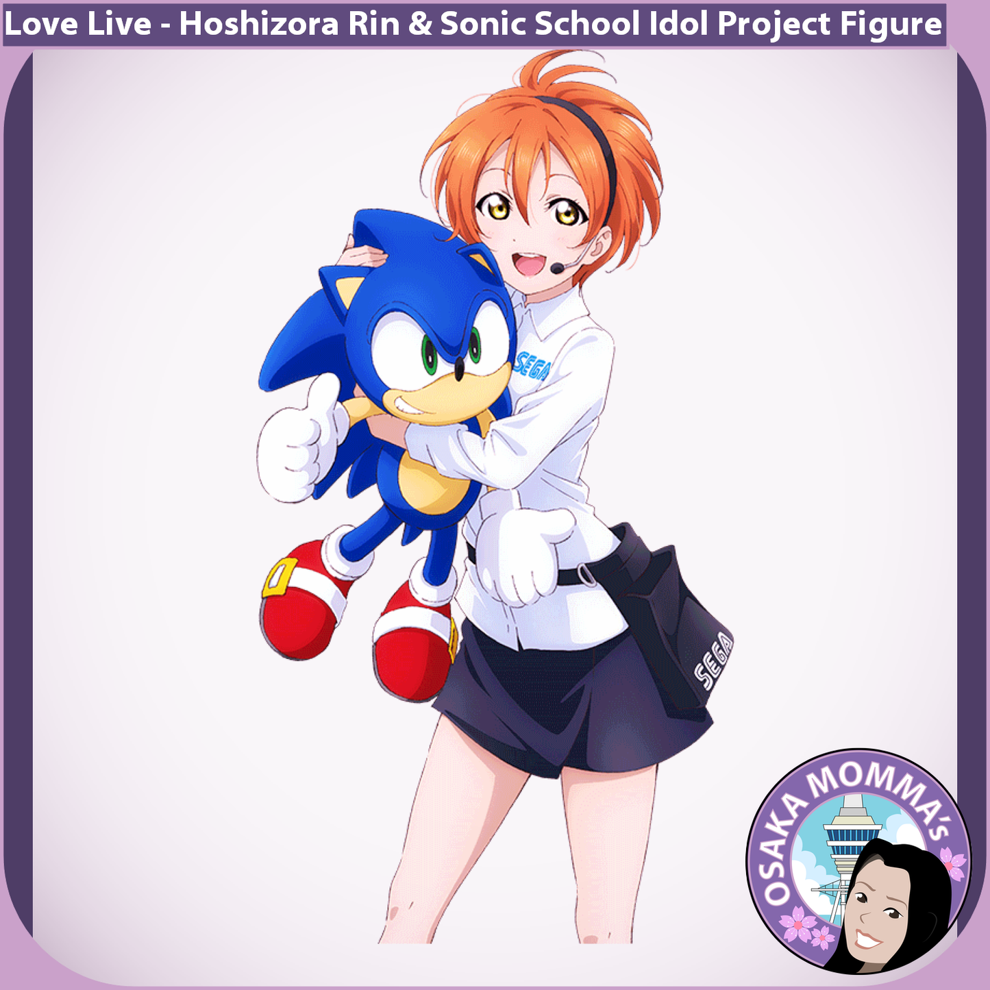 Hoshizora Rin & Sonic School Idol Figure
