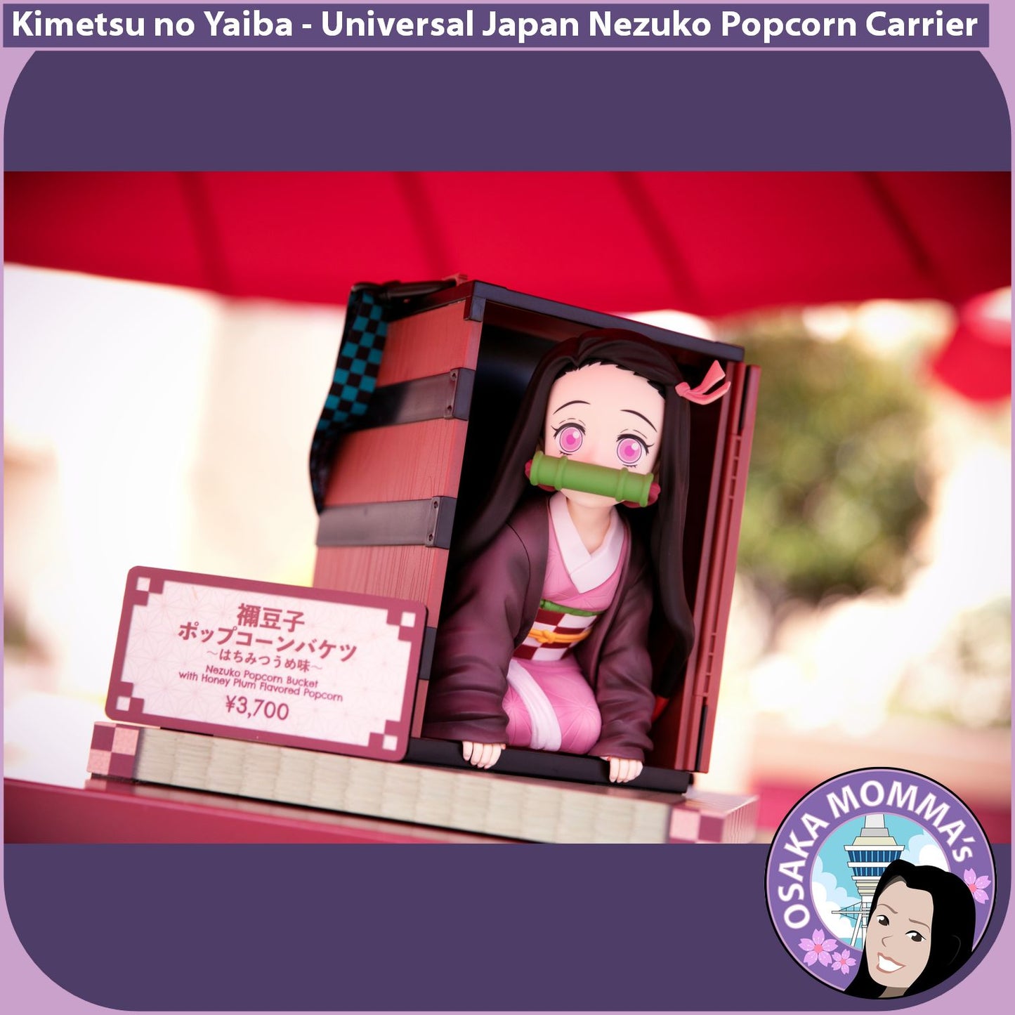 Nezuko Popcorn Carrier