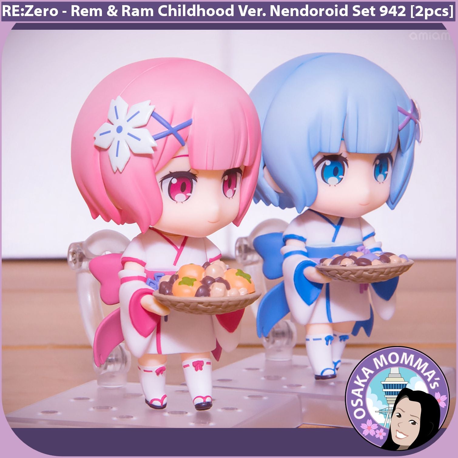 Rem & Ram Childhood Ver. Nendoroid Set 942