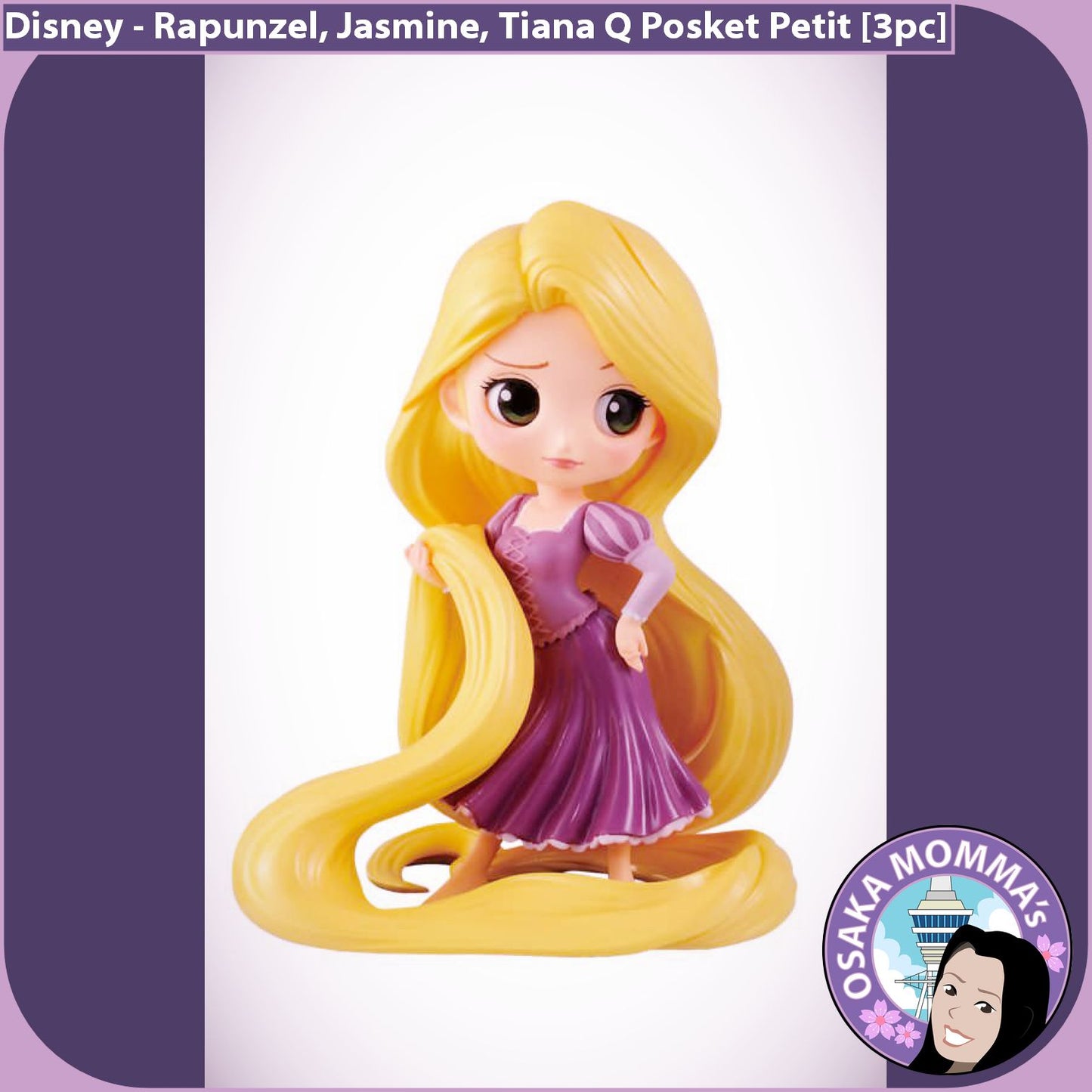 Qposket Petit - Rapunzel・Jasmine・Tiana