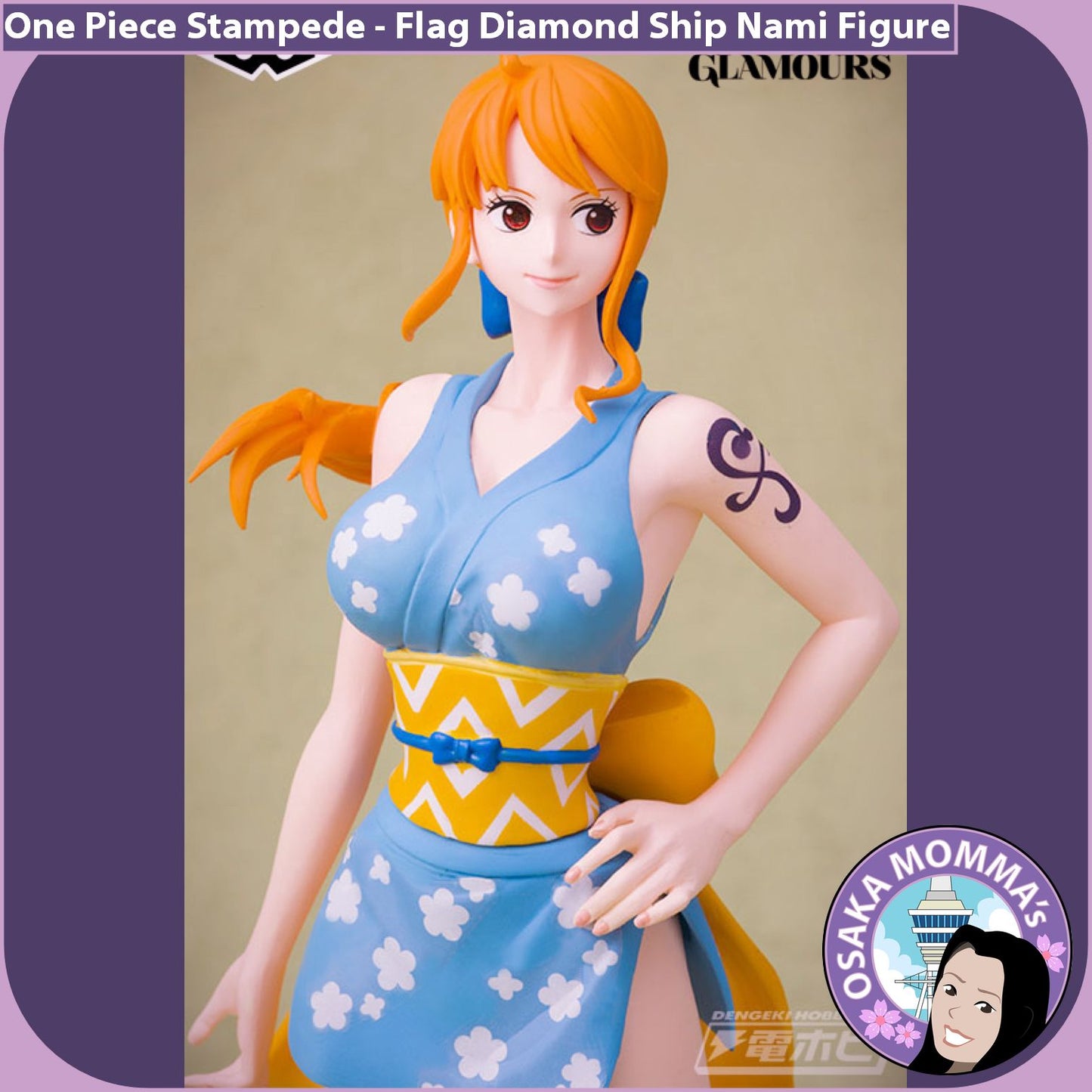 Nami Wanokuni Style Glitter and Glamours Figure