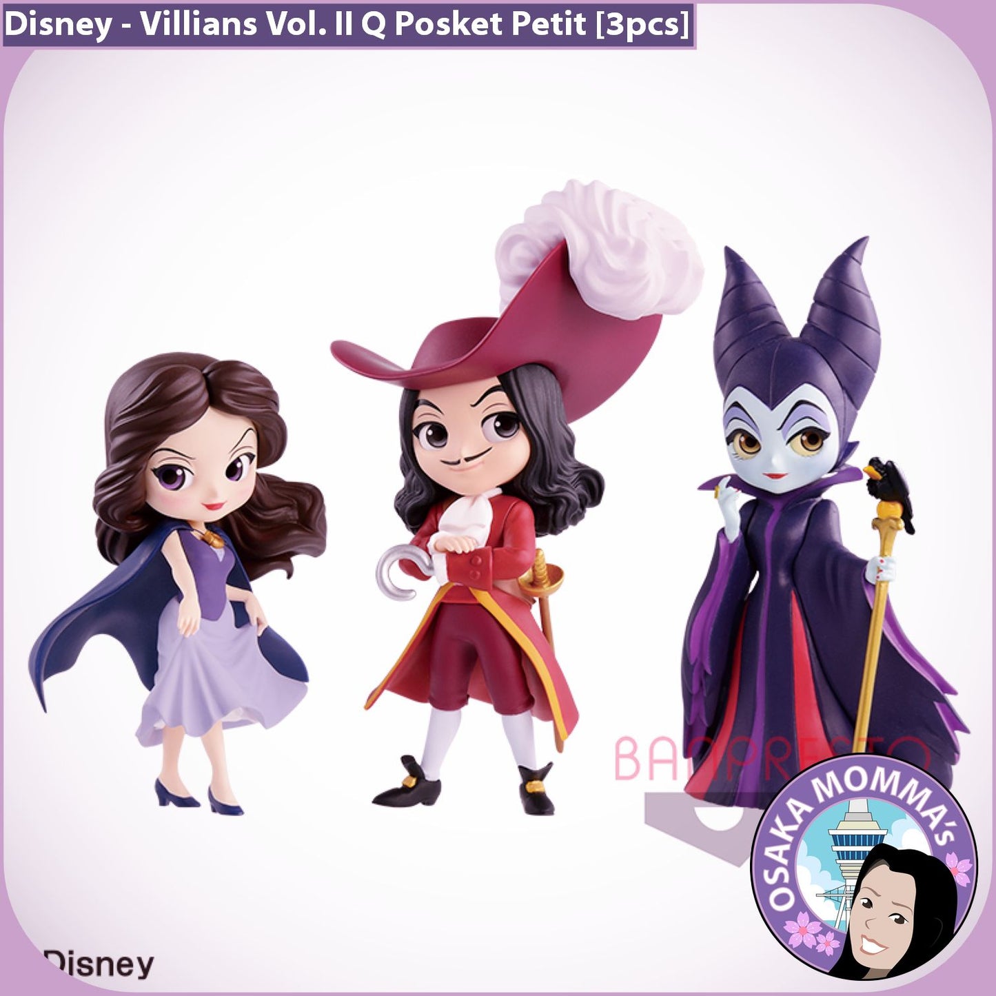 Disney Qposket Character Petit - Villians Vol II