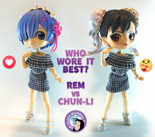 Rem vs Chun-Li Fashion Shoot: Who Wore it Best?
