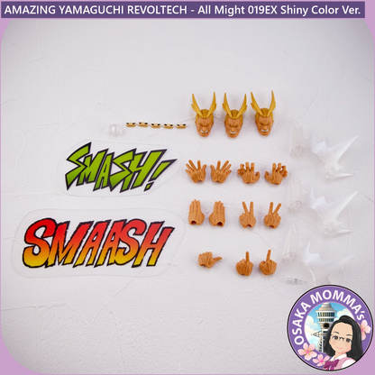 Amazing Yamaguchi Revoltech - All Might 019EX Shiny Color Ver.