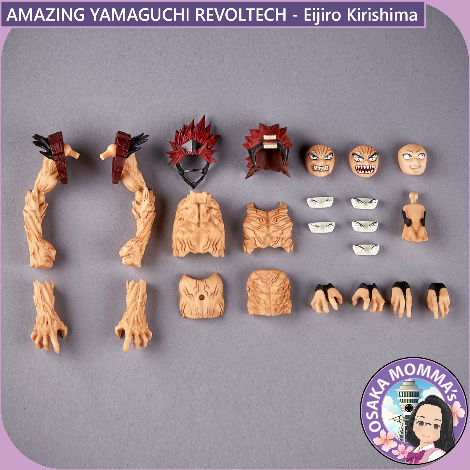 Amazing Yamaguchi Revoltech - Eijiro Kirishima – Osaka Momma's Amazing Yamaguchi Revoltech - Eijiro Kirishima – Osaka Momma's