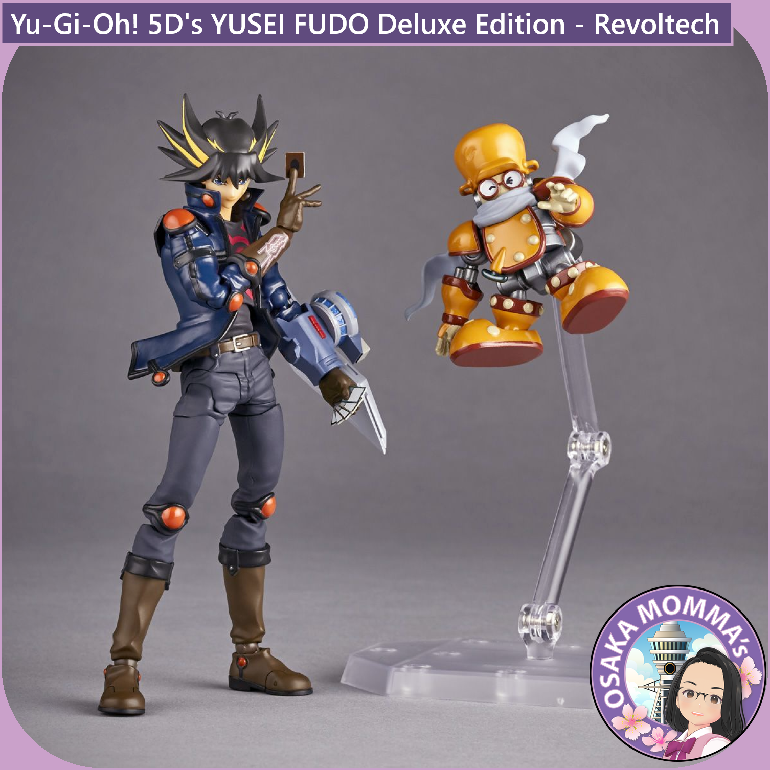 Yu-Gi-Oh! 5D's YUSEI FUDO Deluxe Edition - Revoltech – Osaka Yu-Gi-Oh! 5D's YUSEI FUDO Deluxe Edition - Revoltech – Osaka