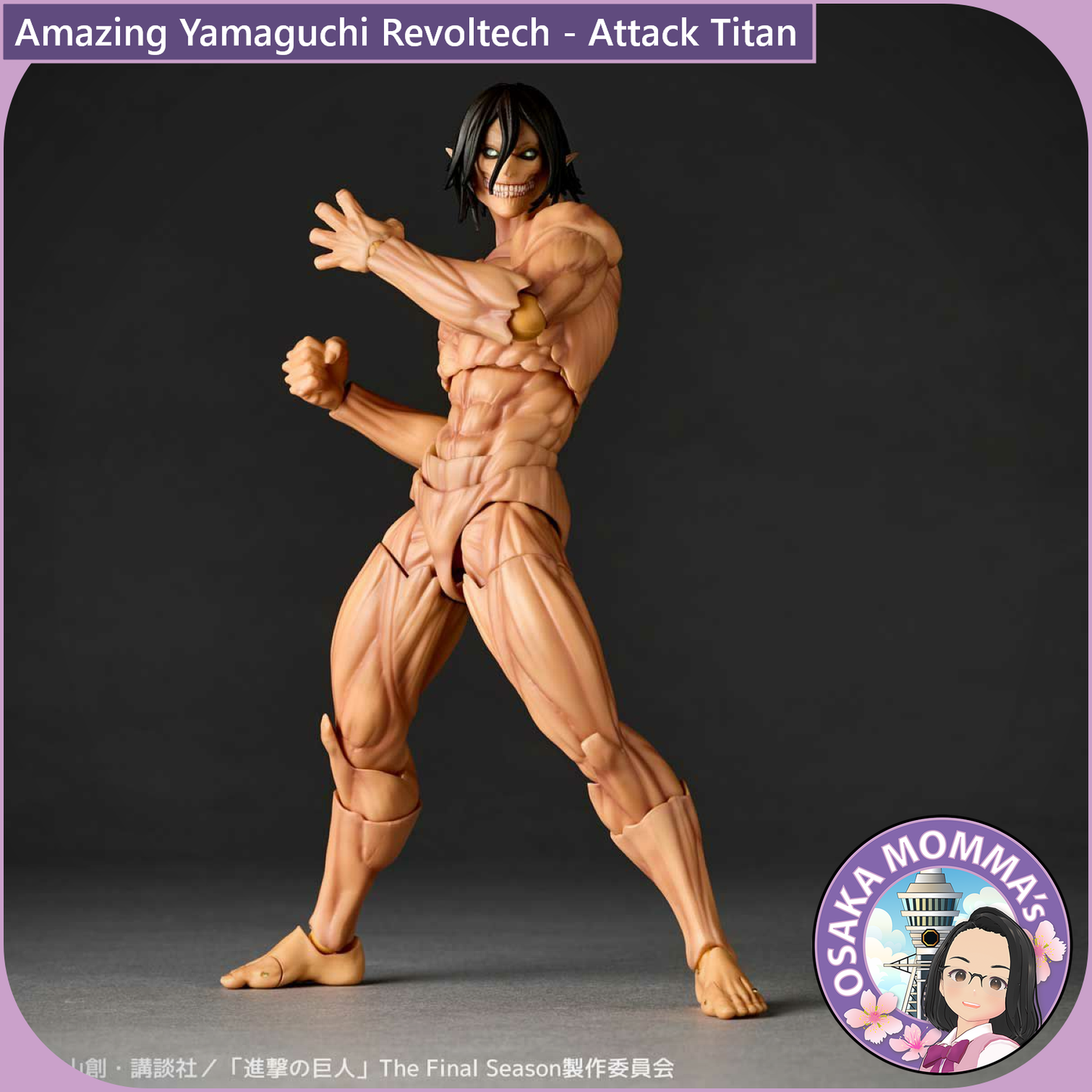 Amazing Yamaguchi Revoltech - Attack Titan (Re-Release)【Sep.2025】