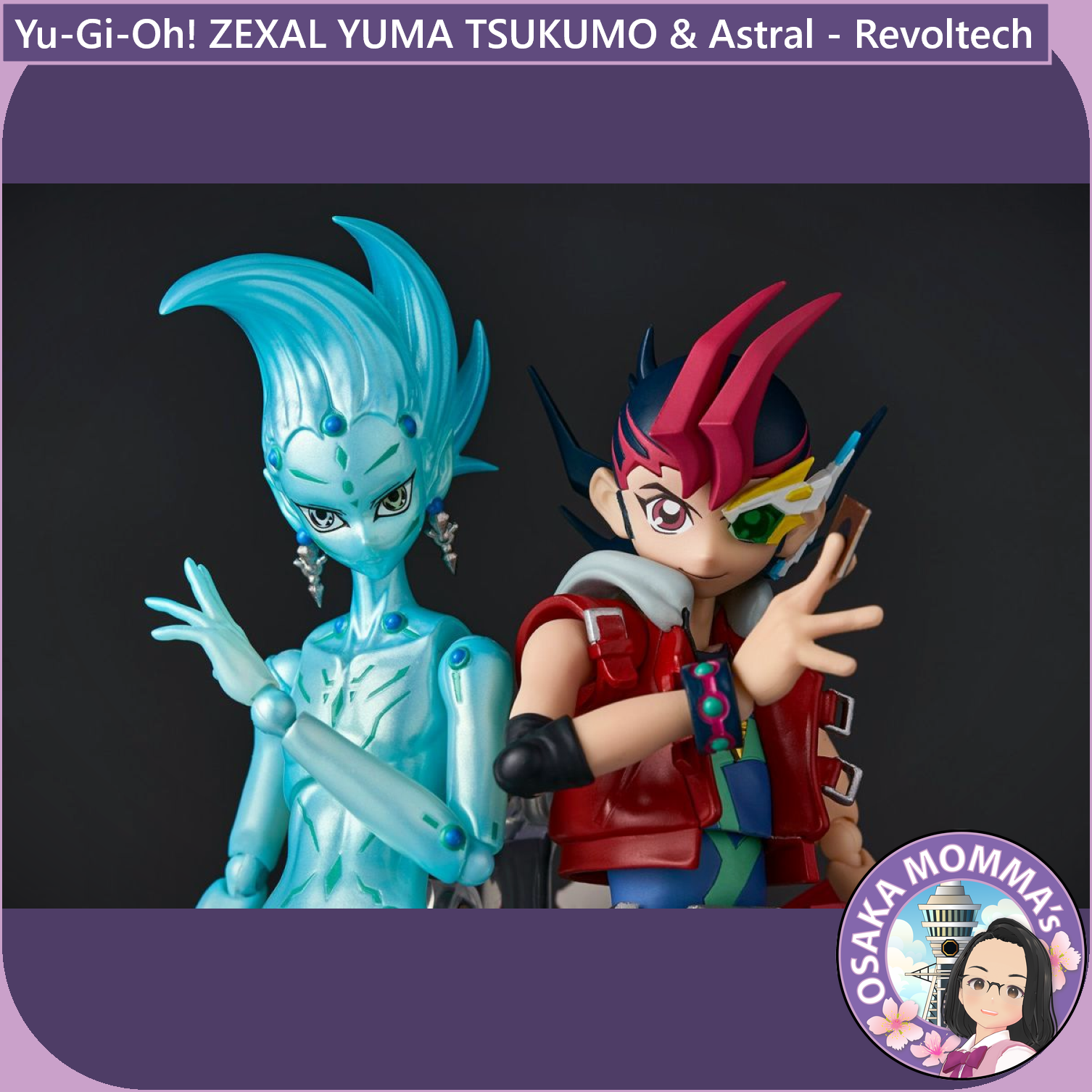 Yu-Gi-Oh! ZEXAL YUMA TSUKUMO & ASTRAL - Revoltech – Osaka Momma's Yu-Gi-Oh! ZEXAL YUMA TSUKUMO & ASTRAL - Revoltech – Osaka Momma's