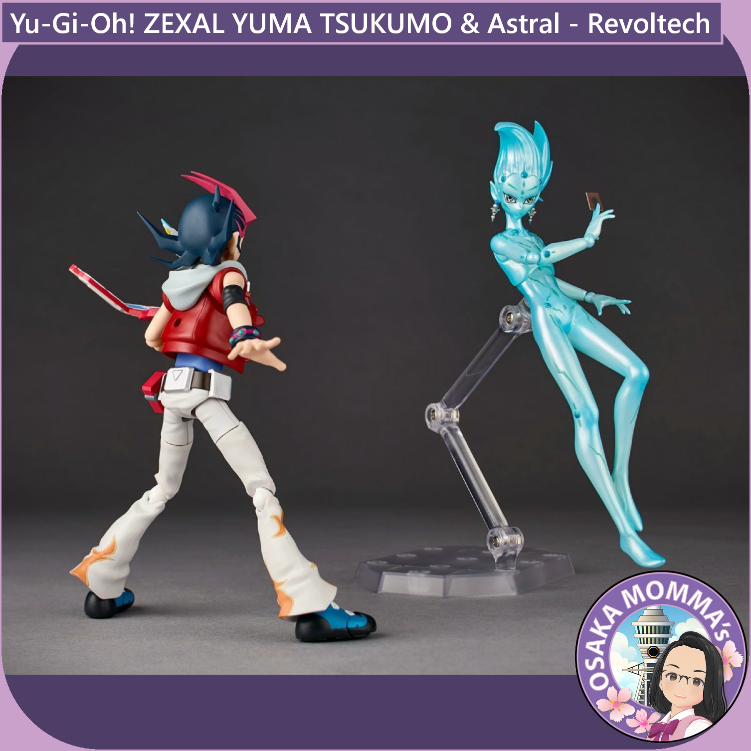 Yu-Gi-Oh! ZEXAL YUMA TSUKUMO & ASTRAL - Revoltech – Osaka Momma's Yu-Gi-Oh! ZEXAL YUMA TSUKUMO & ASTRAL - Revoltech – Osaka Momma's