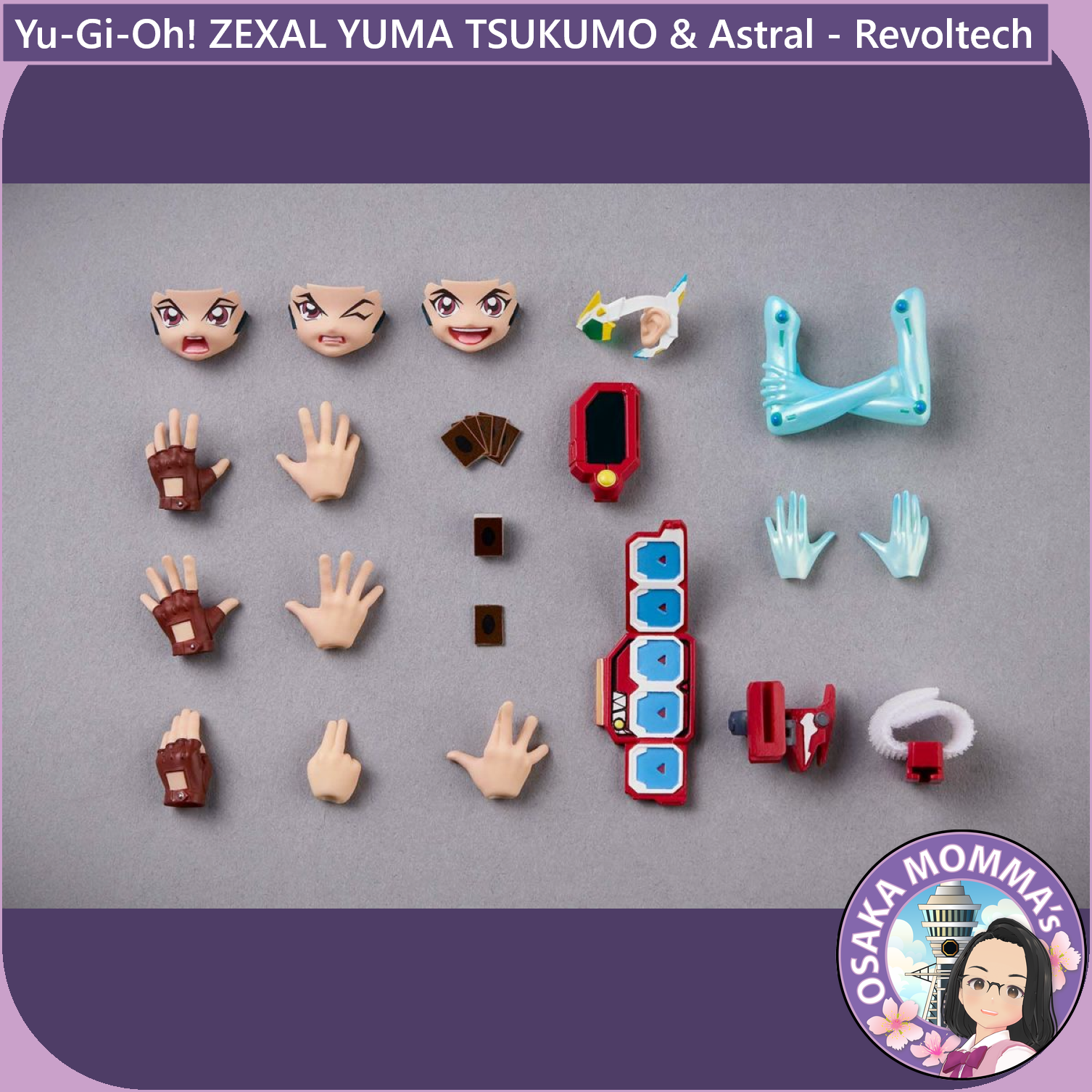 Yu-Gi-Oh! ZEXAL YUMA TSUKUMO & ASTRAL - Revoltech – Osaka Momma's Yu-Gi-Oh! ZEXAL YUMA TSUKUMO & ASTRAL - Revoltech – Osaka Momma's
