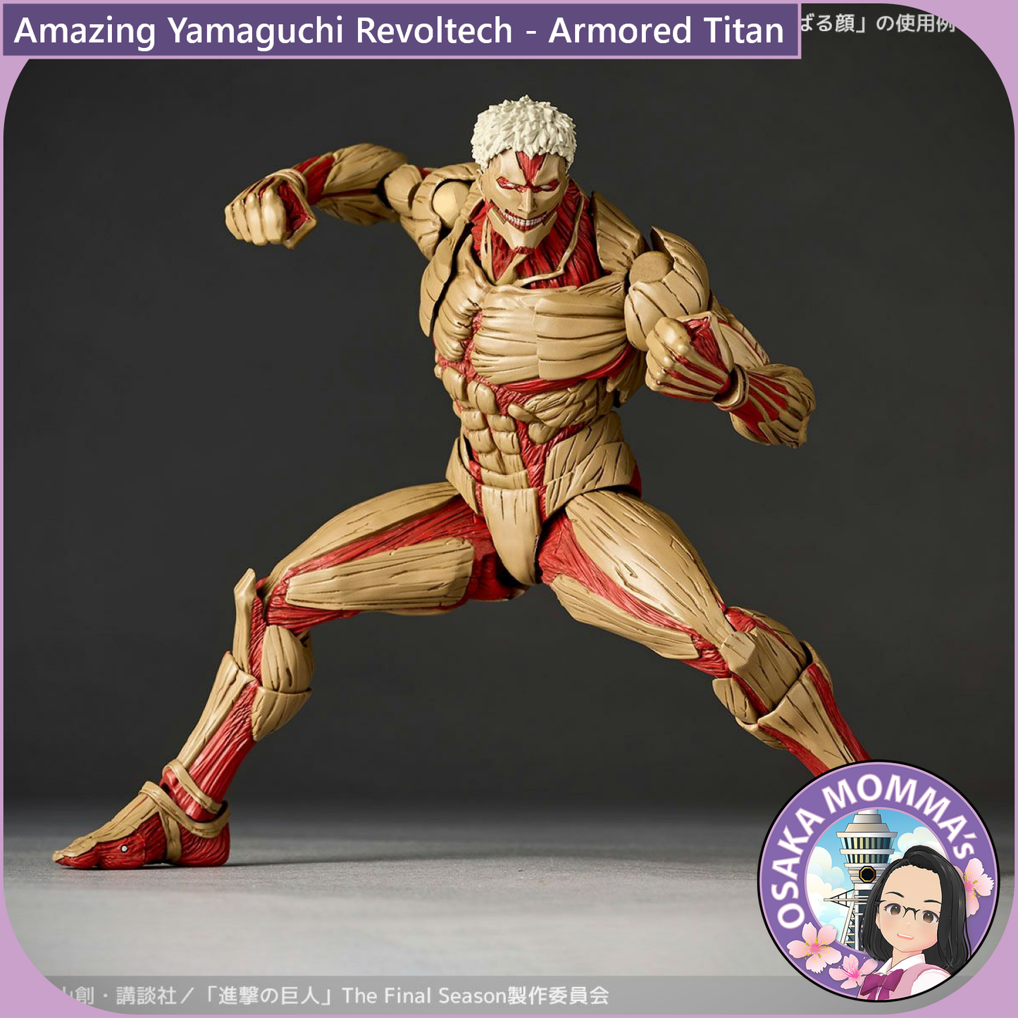 Amazing Yamaguchi Revoltech - Armored Titan【Jul.2025】