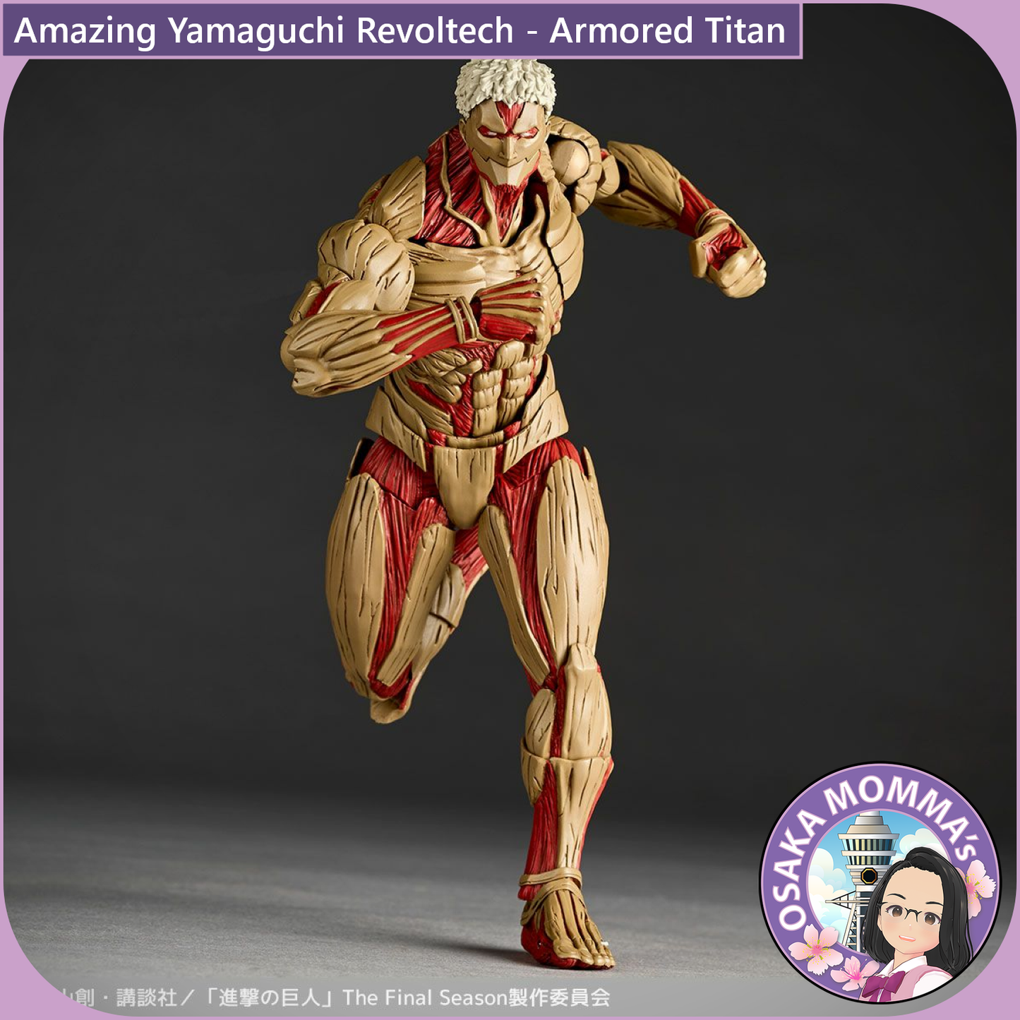 Amazing Yamaguchi Revoltech - Armored Titan【Jul.2025】