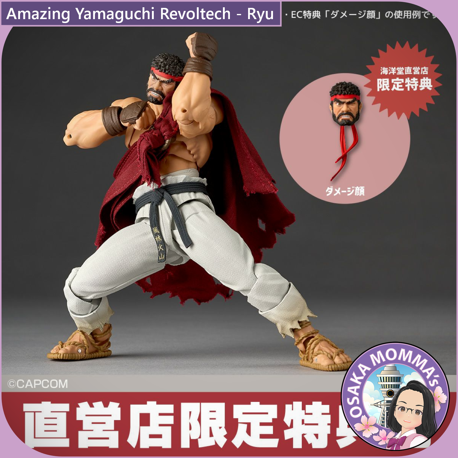 Amazing Yamaguchi Revoltech - Ryu – Osaka Momma's Japanese Goods