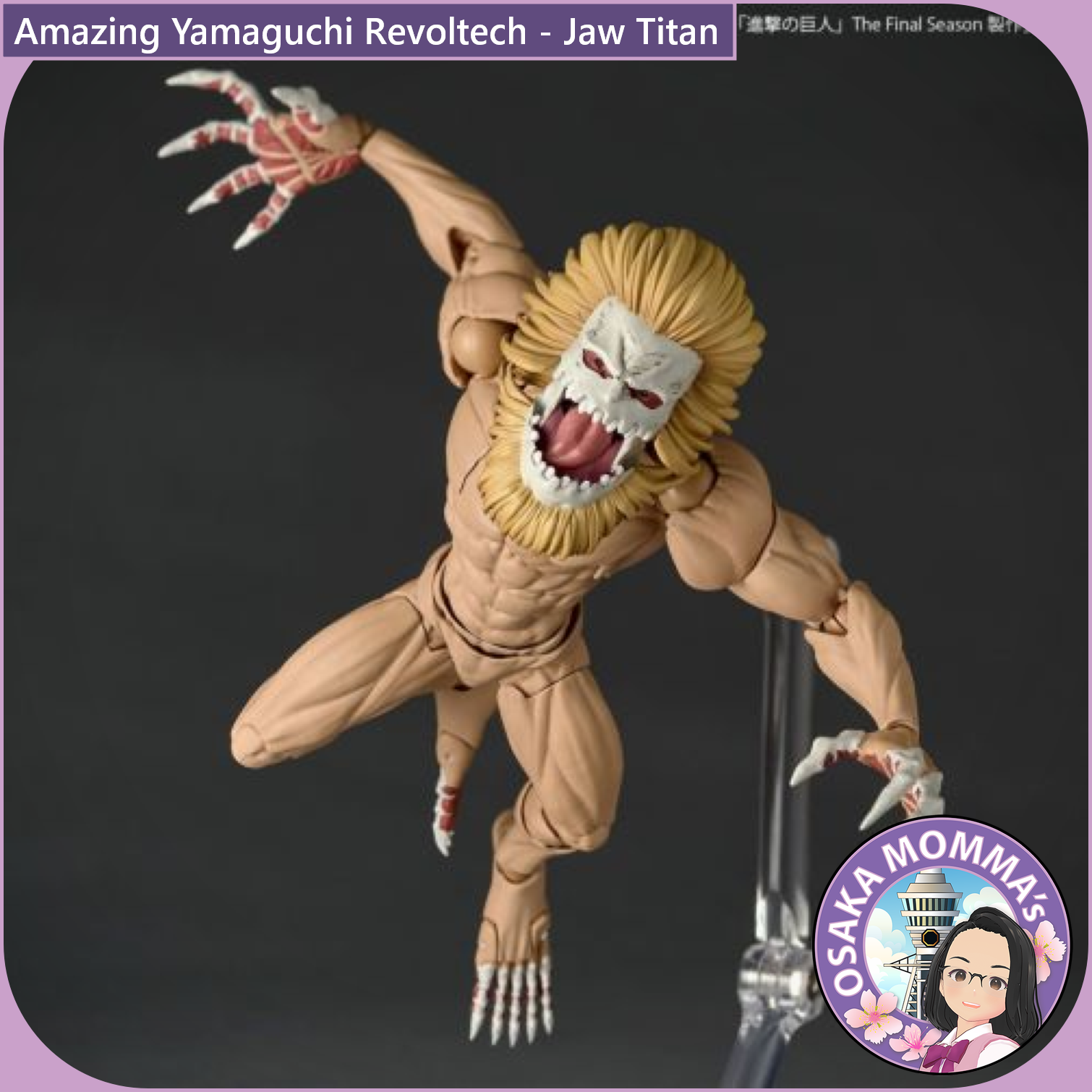 Amazing Yamaguchi Revoltech - Jaw Titan – Osaka Momma's Japanese Goods