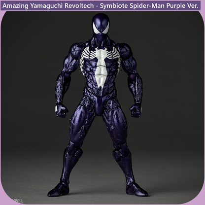 Amazing Yamaguchi Revoltech - Symbiote Spider-Man Purple Ver【July, 2026】