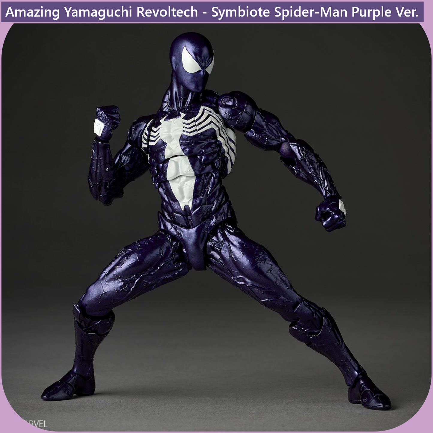 Amazing Yamaguchi Revoltech - Symbiote Spider-Man Purple Ver【July, 2026】