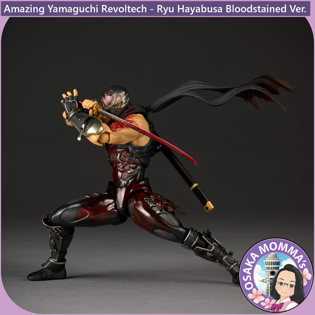Amazing Yamaguchi Revoltech - Ryu Hayabusa -Bloodstained Ver.-