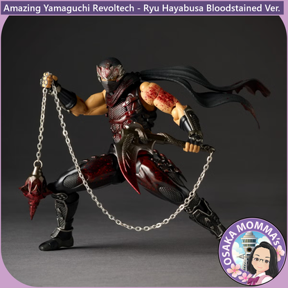 Amazing Yamaguchi Revoltech - Ryu Hayabusa -Bloodstained Ver.-