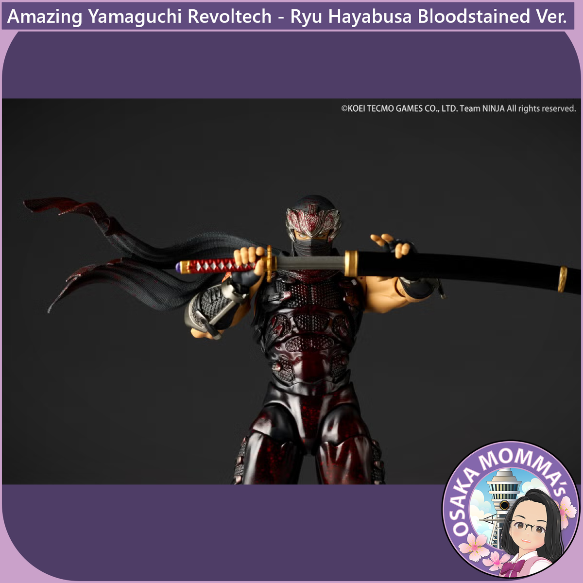 Amazing Yamaguchi Revoltech - Ryu Hayabusa -Bloodstained Ver.-