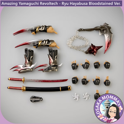 Amazing Yamaguchi Revoltech - Ryu Hayabusa -Bloodstained Ver.-
