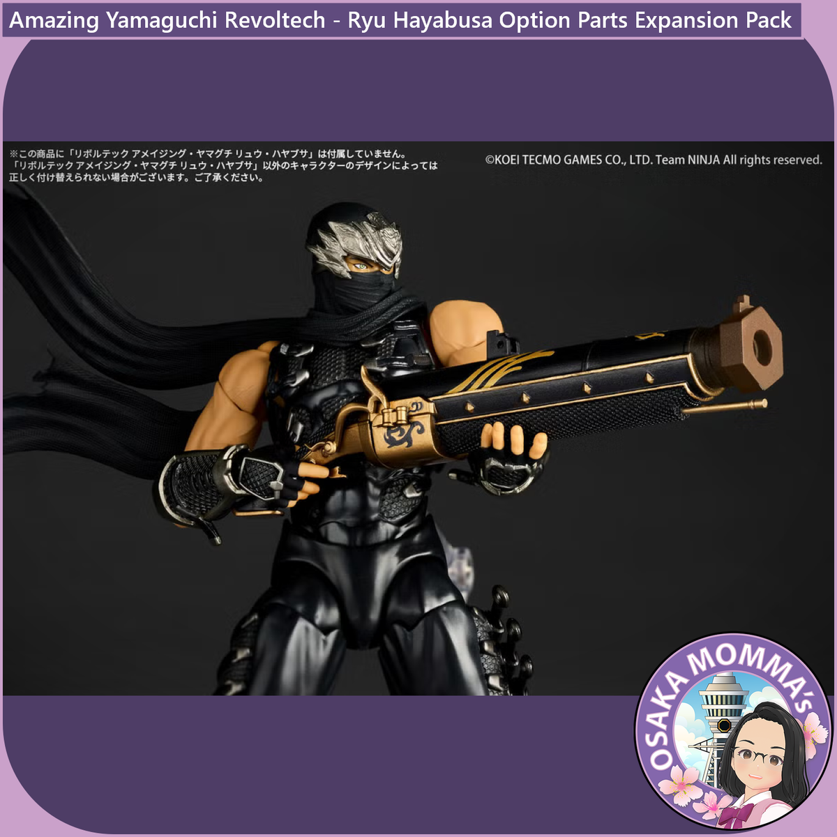 Amazing Yamaguchi Revoltech - Ryu Hayabusa Option Parts Expansion Pack